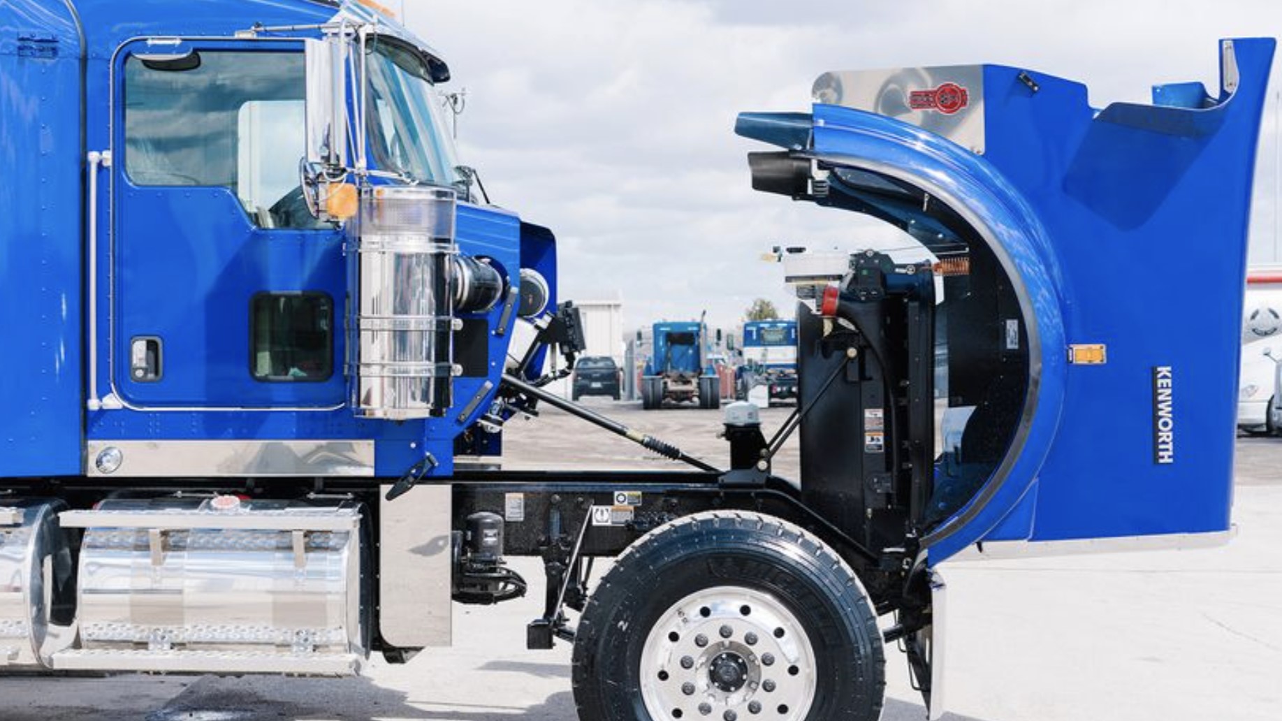 this image shows mobile truck repair in Saskatoon, SK